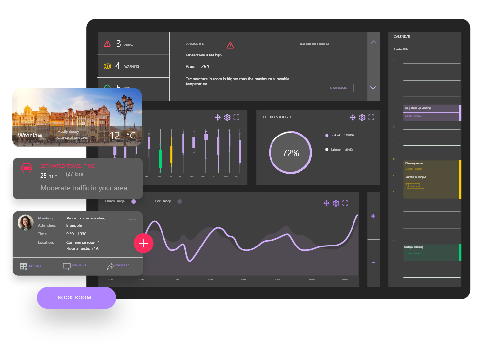 Smartbuilding App Smart Building Software for Effective Space Management